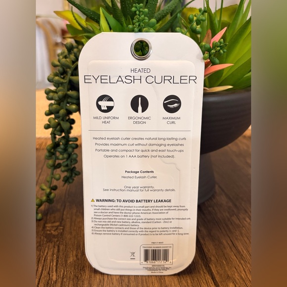 Ulta Heated Eyelash Curler with Ergonomic Design- White Pink color ✨ - Picture 3 of 5